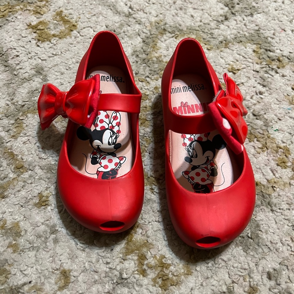 Mini Melissa Minnie Mouse shoes